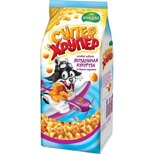 Воздушная кукуруза На здоровье 175г со вкусом  карамели Россия