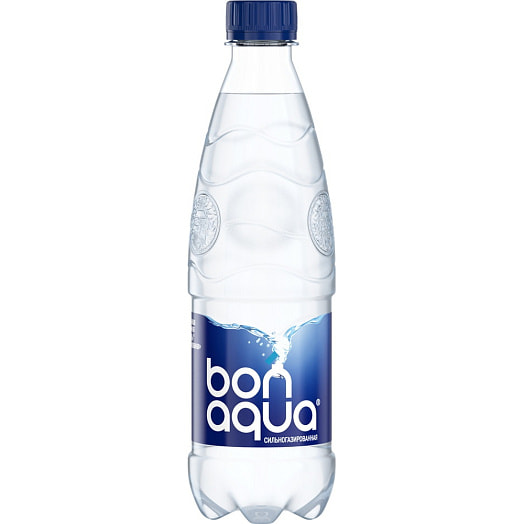 Вода питьевая Bonaqua сильногазированная 500мл Coca-Cola Беларусь Bonaqua