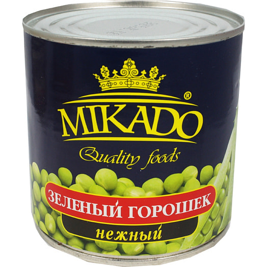 Зеленый горошек Mikado 425мл ж/б нежный Россия