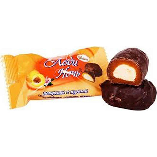 Конфеты Акконд Леди ночь с курагой Акконд Россия Акконд