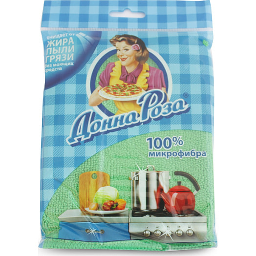 Салфетки из микрофибры Донна Роза арт.МФ010 Китай