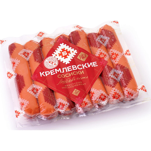 Сосиски Кремлевские в/с 370г Брестский МК Беларусь Брестский Мясокомбин