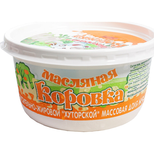Спред Хуторской Масляная коровка 50% 450г растительно-жировой Беларусь