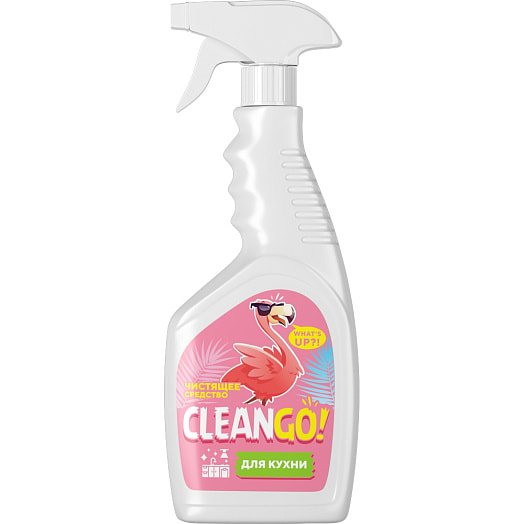 Чистящее средство 500мл для кухни ООО Сэльвин Беларусь Clean Go!
