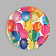 Тарелка бумажная Воздушные шарики 6 шт 18 см арт.2298406 Россия