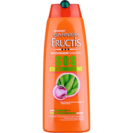 Шампунь Fructis 250мл SOS восстановление укрепляющий Россия