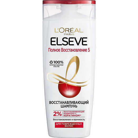 Шампунь Полное восстановление 400мл LOreal Россия Elseve