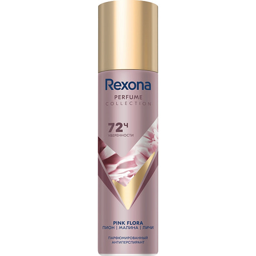 Антиперспирант аэрозоль парфюм.Rexona 150мл 90г pink flora Unilever Россия rexona