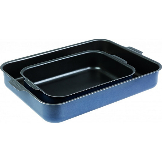 Набор противней а/п покрытие 190*250,270*350, б/кр арт.63025 Россия