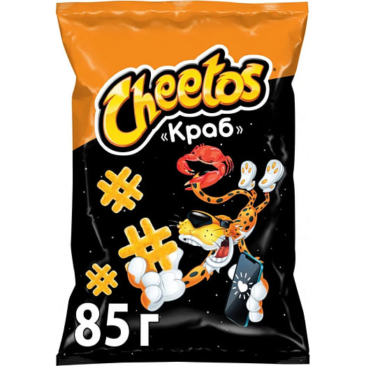 Кукурузные снеки 85г со вкусом краб ООО ПепсиКо Холдингс Россия Cheetos