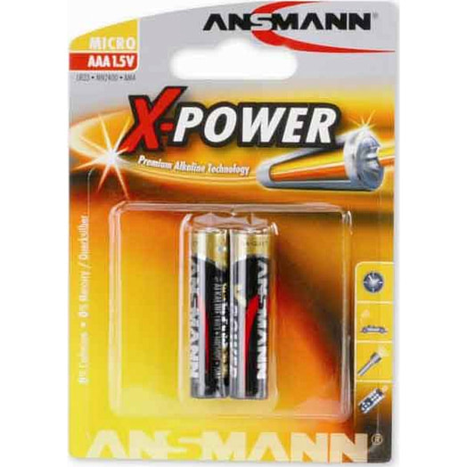 Батарейка Ansmann Alkaline Xpower 1.5V AAA-bl2 30г ANSMANN AG Германия