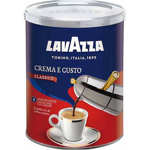 Кофе Lavazza Crema e Gusto 250г ж/б Luigi Lavazza S.p.A. Италия