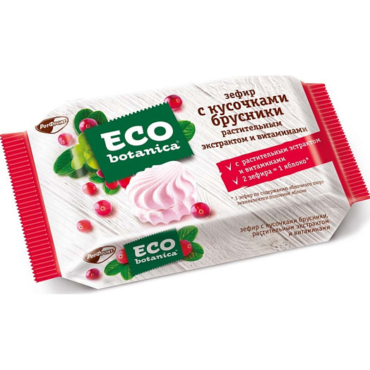 Зефир Neo-botanica Vitamin с кусочками брусники 250г Объединенные кондитеры ООО Россия