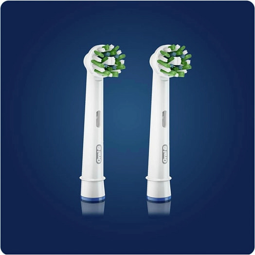 Насадки для эл зубной щетки CrossAction EB50RX 2шт Procter & Gamble Германия
