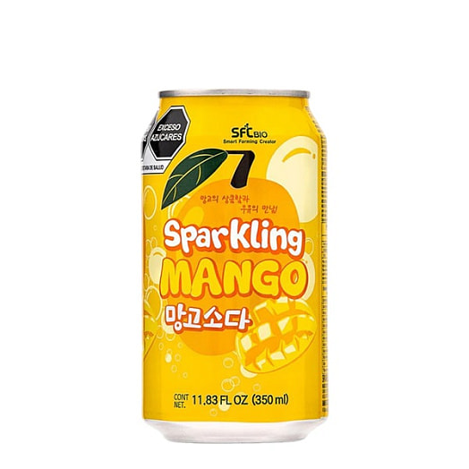 Напиток б/алк газ Bohae Sparkling Mango 350мл ж/б Корея