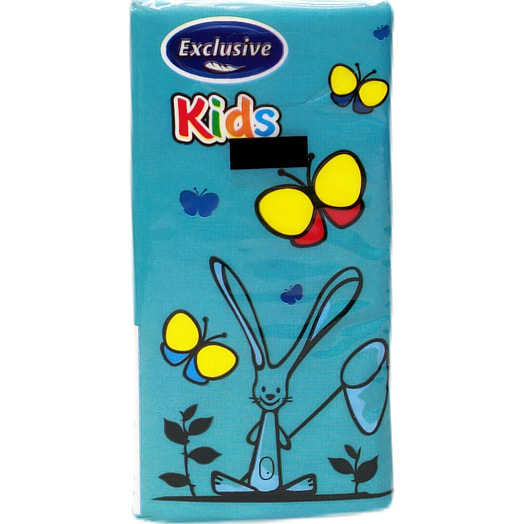 Платочки универсальные Веселые картинки трехслойные Беларусь