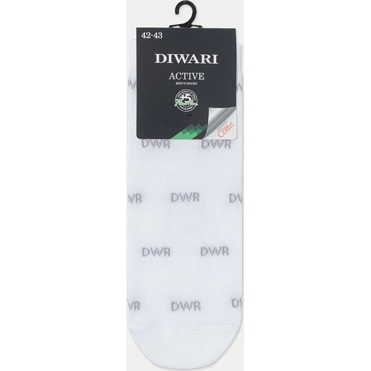 Носки мужские DIWARI ACTIVE р.25, 196 белый арт.23С-85СП СООО Конте Спа Беларусь Conte