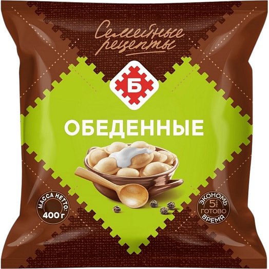 П/ф в тесте Семейные рецепты Обеденные зам 400г ОАО Брестский МК Беларусь