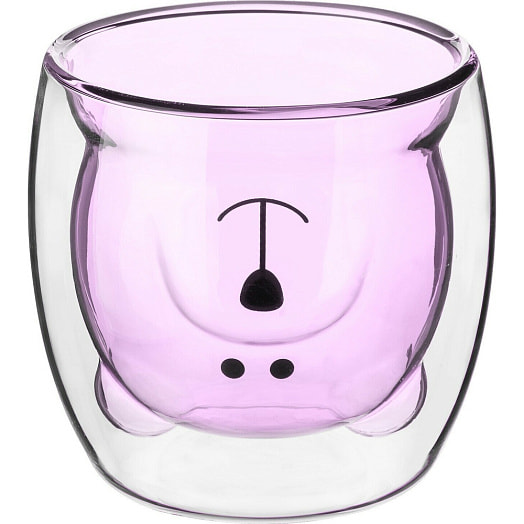 Стакан Bear стеклянный с двойными стенками арт.30-125004 Китай PERFECTO LINEA