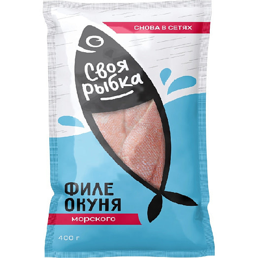 Красный окунь (филе) зам Своя рыбка 400г ООО Агама Импэкс Россия Своя рыбка