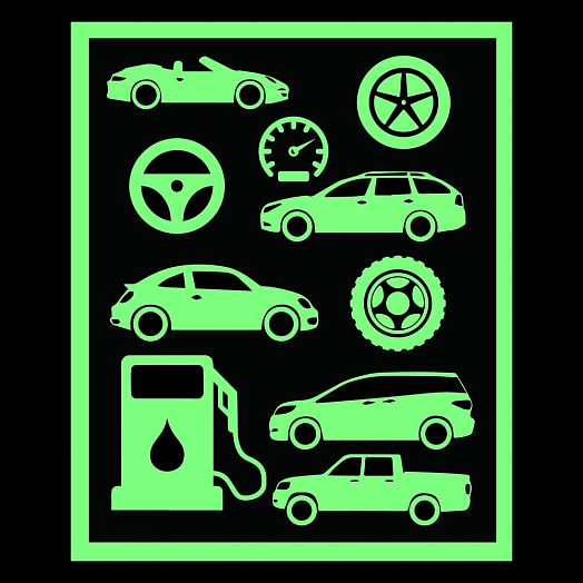 Набор для рисования светом с наклейками и раскраской без уп. OOOСима Лэнд Россия Эврики