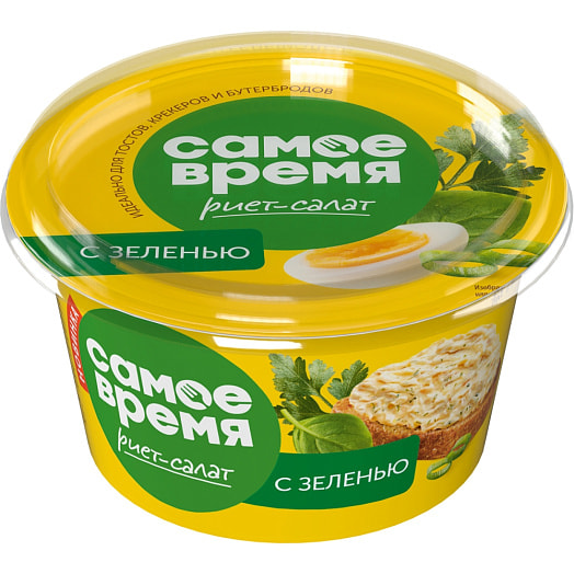 Риет-салат с зеленью 140г Беларусь Самое время
