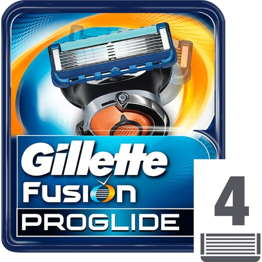 Сменные кассеты Fusion ProGlide (4шт) Procter & Gamble Вьетнам