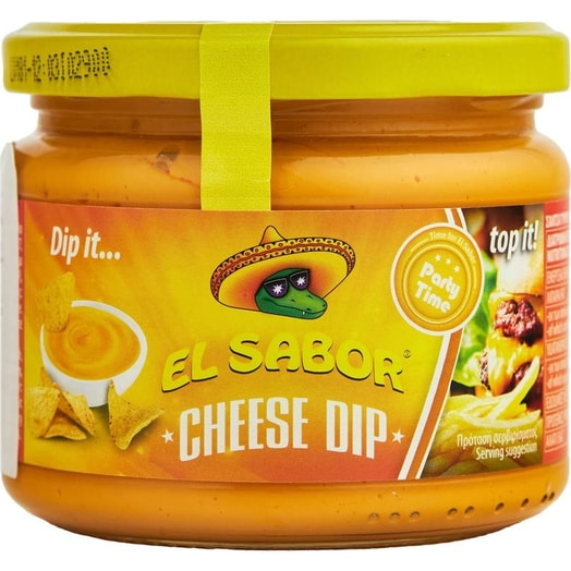 Соус-дип сырный El Sabor 300г ст/б El Sabor MEXICAN FOODS S.A. Греция El Sabor