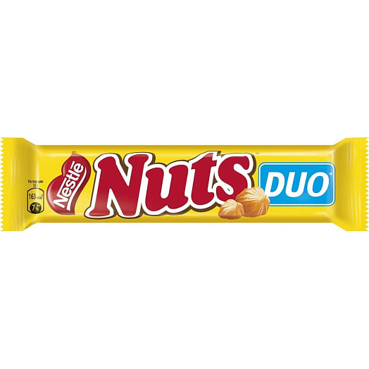 Шоколадный батончик Nuts Мегабайт 66г Россия Nestle