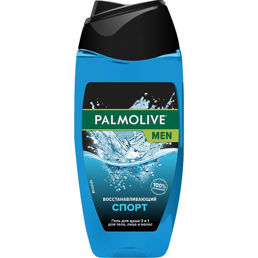 Гель для душа Palmolive Спорт 250мл для мужчин 3в1 Турция
