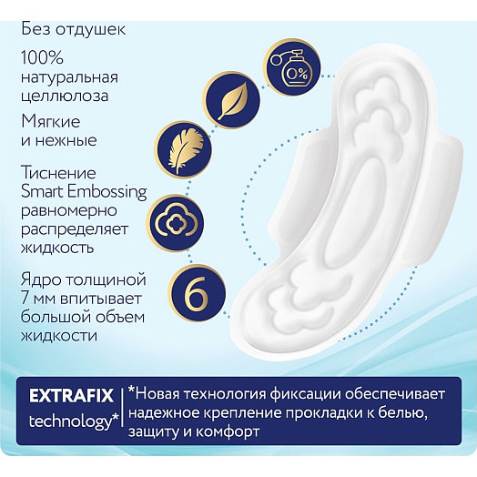 Прокладки гигиен Ola! Wings Classic Super Singles Мягкая поверхность 8шт Hygiene Kinetics Россия