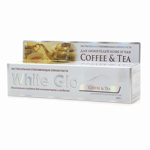 Зубная паста 100г отбеливающая для любителей кофе и чая Наука, Техника, Медицина ООО Австралия White Glo
