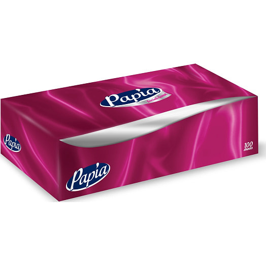 Cалфетки бумажные Papia 100шт Hayat Турция Papia