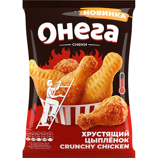 Снеки Онега со вкусом Кранчи Чикен 70г Онега Беларусь Онега