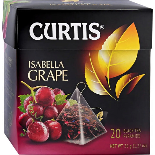 Чай Curtis Isabella Grape 36г (20пак*1,8гр) Россия