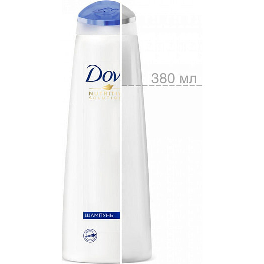 Шампунь для волос DOVE 380мл Густые и сильные Лаванда и розмарин Россия