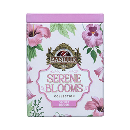 Чай Basilur Безмятежные цветы Секретный цветок 75г ж/б Шри-Ланка Basilur
