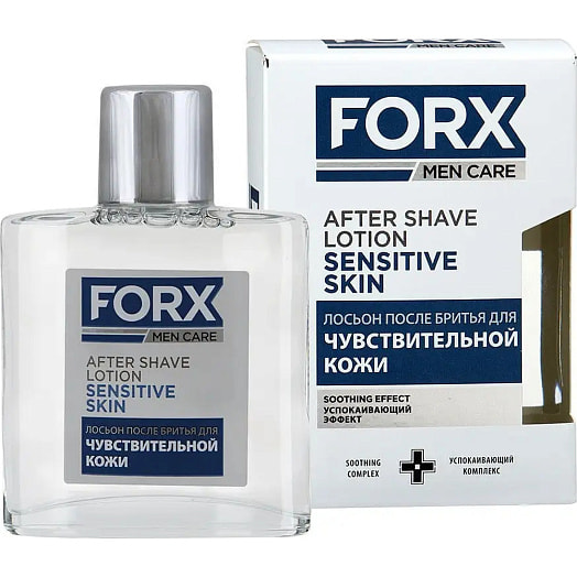 Лосьон после бритья Forx Men для чувствит кожи 100мл Россия