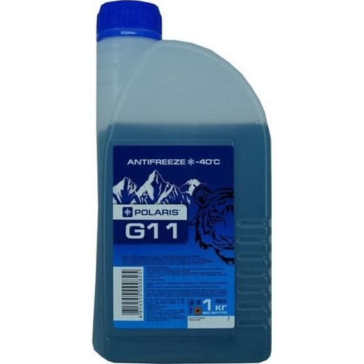 Антифриз Polaris Antifreeze-40 G11 1л ПЭТ синий ЧПТУП Крафтхем Беларусь Polaris