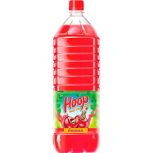 Напиток б/алк HOOP вишня 2л негаз. Юнайтед Боттлинг Групп Россия