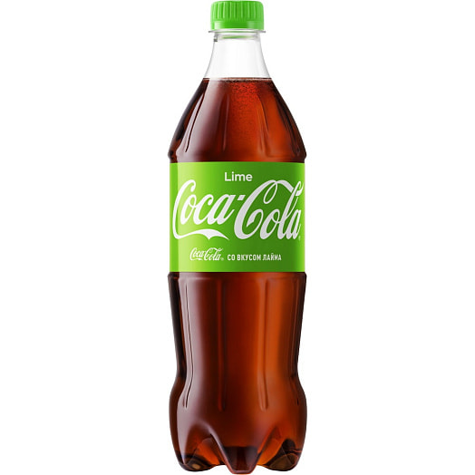 Напиток б/алк Coca-Cola 1л ПЭТ лайм, газированный УП Кока-Кола Бевриджиз Белоруссия Беларусь