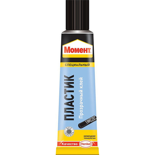 Клей МОМЕНТ ПЛАСТИК 30мл(шоу-бокс) Россия