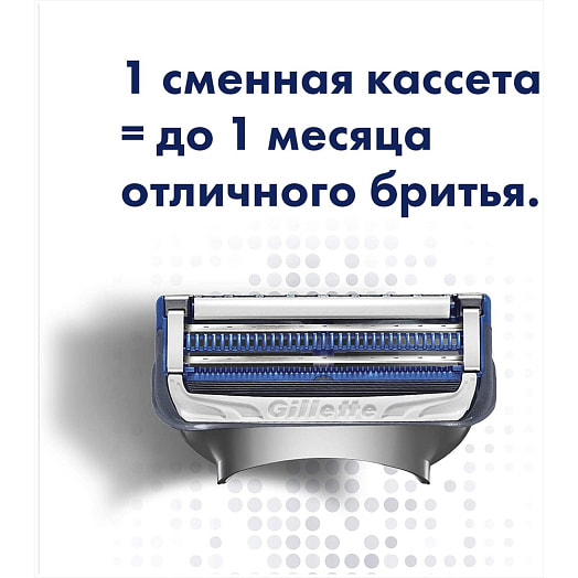 Бритва Gillette Sensitive SKINGUARD с 1 сменной кассетой Польша