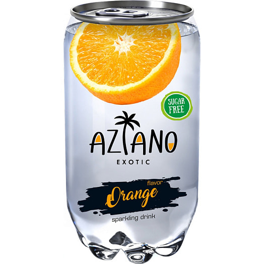 Напиток Aziano Orange газ. 350мл ПЭТ ООО Азиано Россия