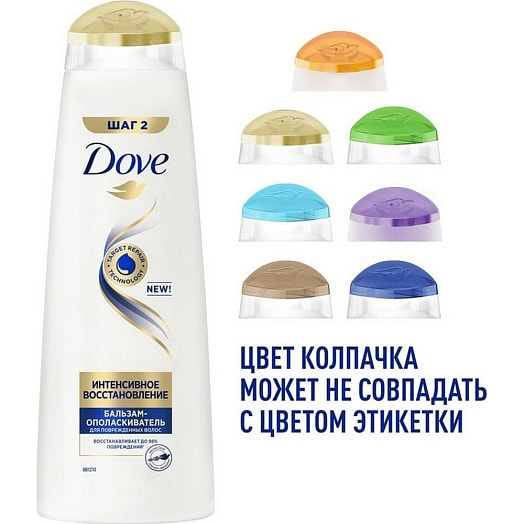 Бальзам-ополаскиватель DOVE 350мл интенсивное восстановлени Unilever Россия DOVE