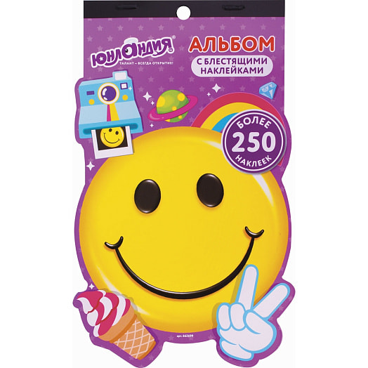 Альбом с наклейками Юнландия (4листа) арт.662699 Китай