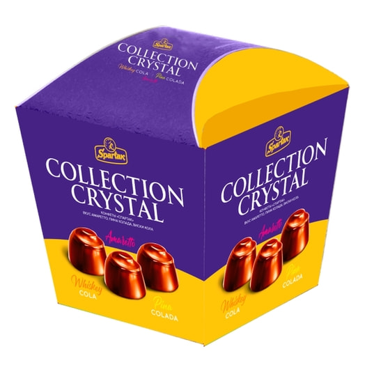 Набор конфет COLLECTION CRYSTAL 260г СП ОАО Спартак Беларусь Спартак