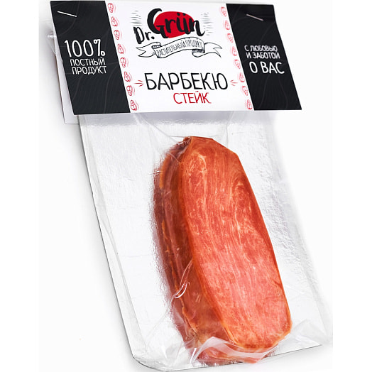 Продукт растительный Стейк Барбекю 200г флоу-пак ООО Гринбро Россия Dr. Grun