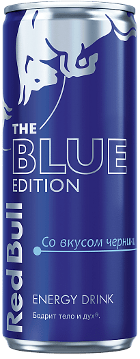 Напиток б/алк энерг Red Bull The Blue Edition Черника с таурином 250мл ж/б Грузия