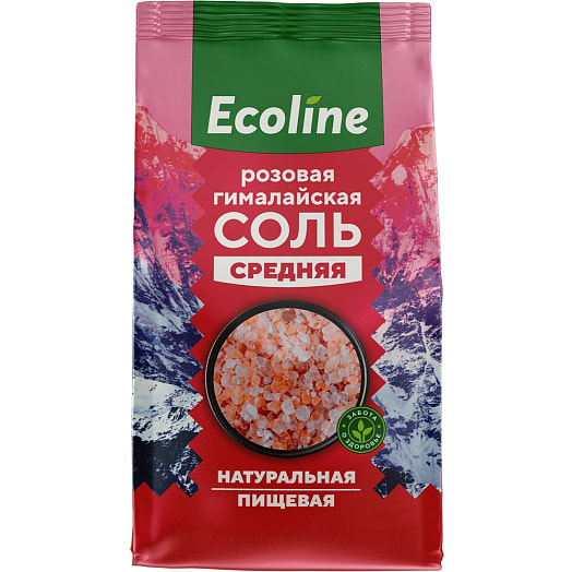 Соль Гималайская розовая средняя 500г Пакистан